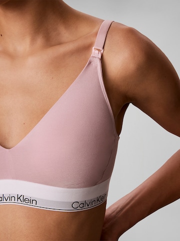 Calvin Klein Triangel BH in Roze