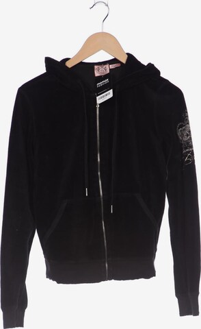 Juicy Couture Sweatshirt & Zip-Up Hoodie in XL in Black: front