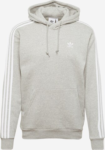 ADIDAS ORIGINALS Sweatshirt 'Adicolor Classics 3-Stripes' in Grey: front