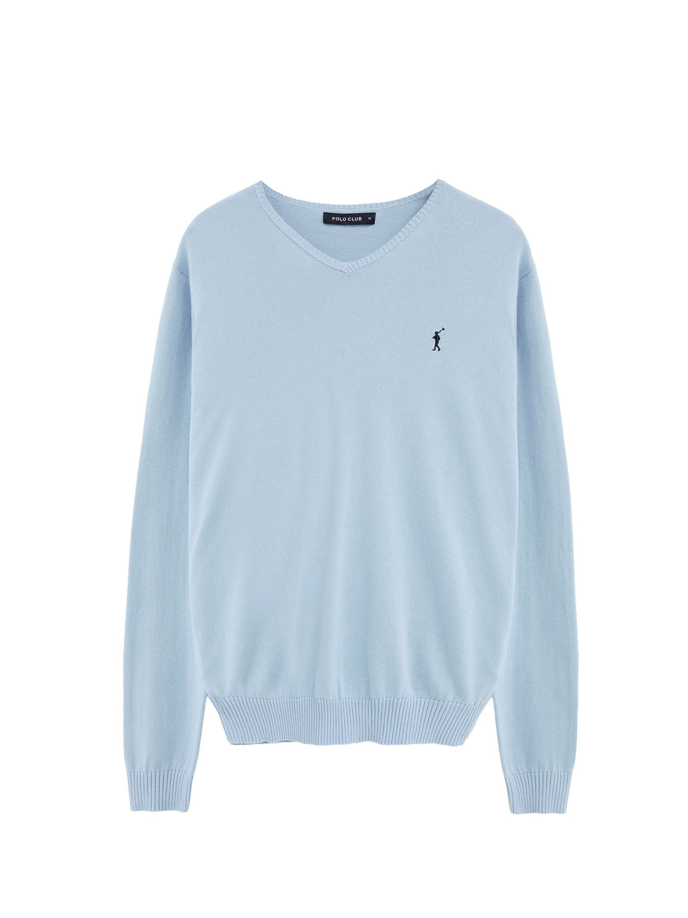 Polo Club Pullover 'RIGBY GO' in Blau: Vorderseite