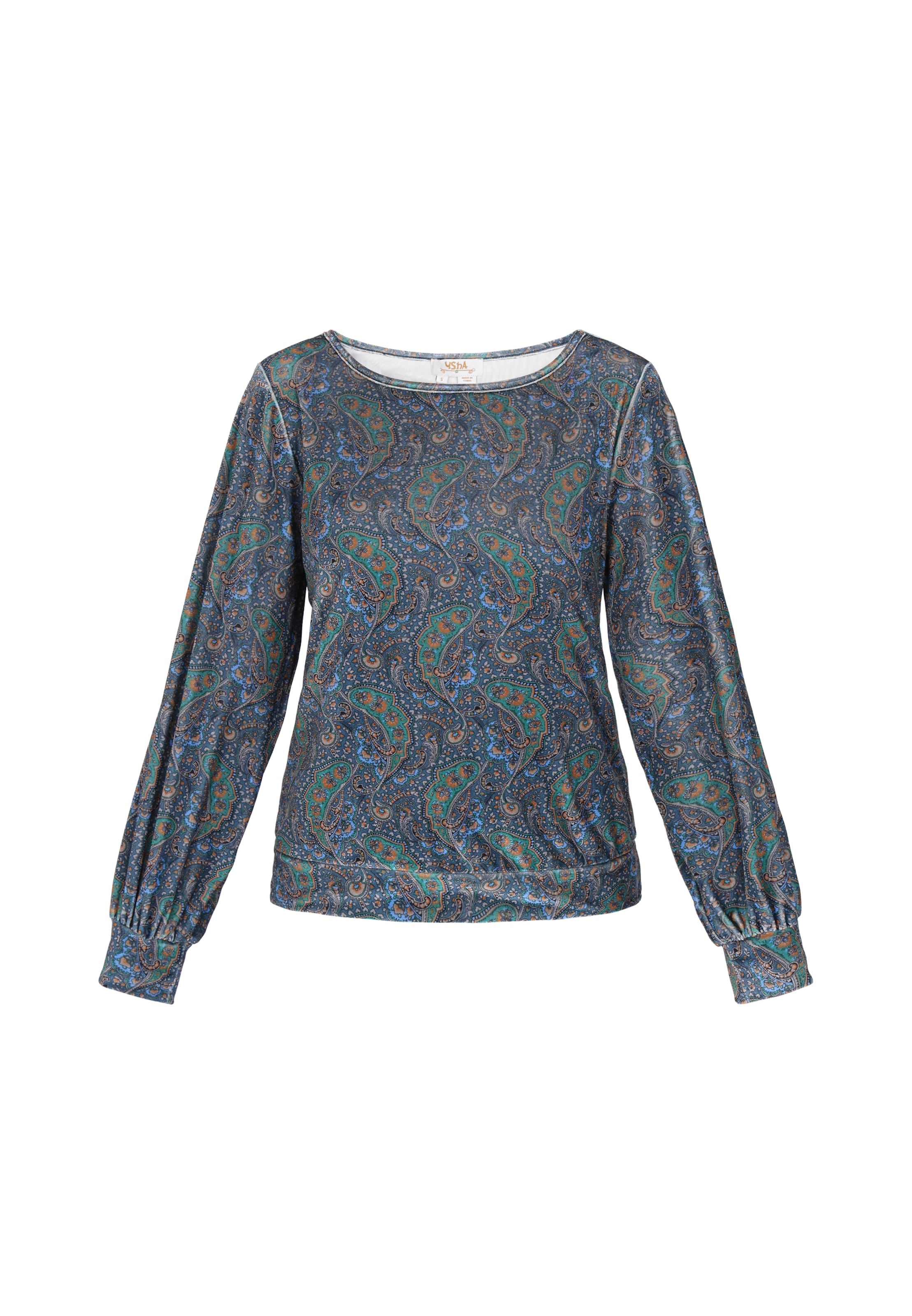 usha FESTIVAL Pluus, värv sinine: eest vaates