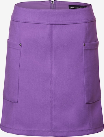 STREET ONE Skirt in Purple: front