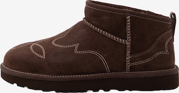 ruda UGG Auliniai batai 'Classic Ultra Mini Western': priekis