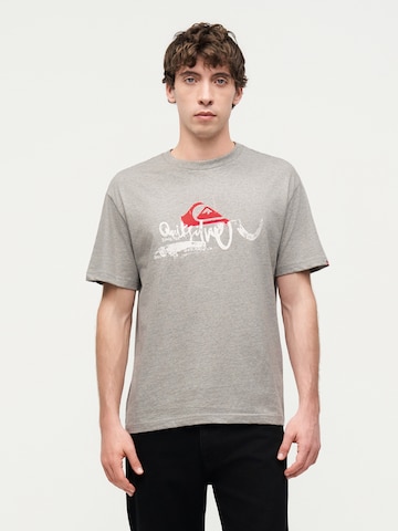 T-Shirt fonctionnel 'YG DRIFTER' QUIKSILVER en gris : devant