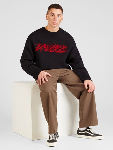 Pull-over 'Cypher Graphic' WEEKDAY en noir