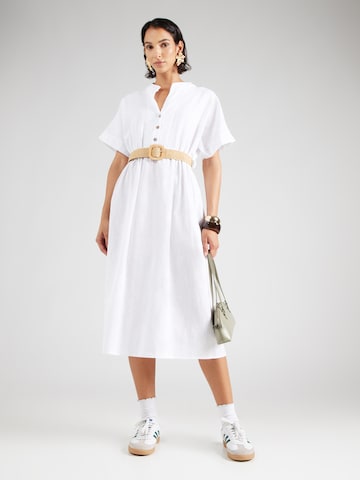 Sublevel - Vestido de verano en blanco: frente