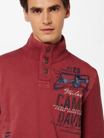 CAMP DAVID Sweater in Red