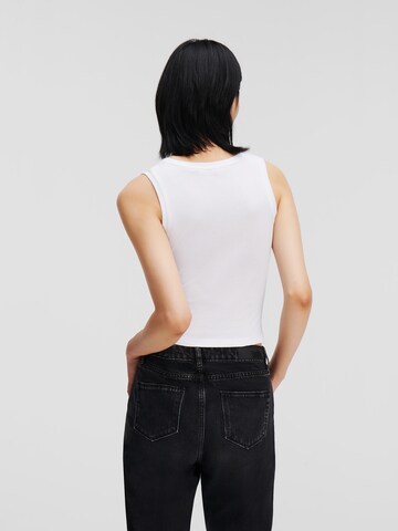 Karl Lagerfeld - Top en blanco