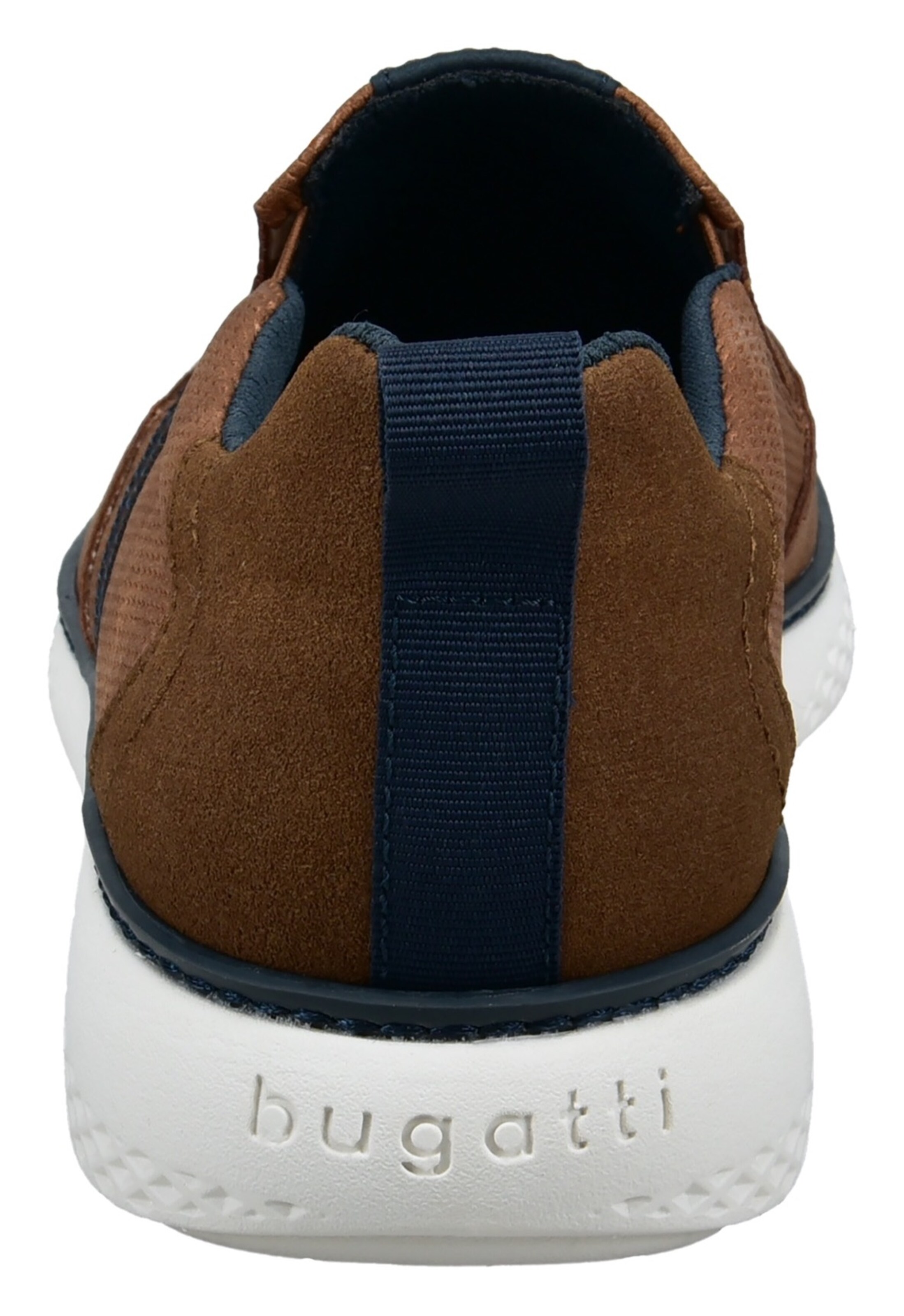 bugatti Slip On in Braun