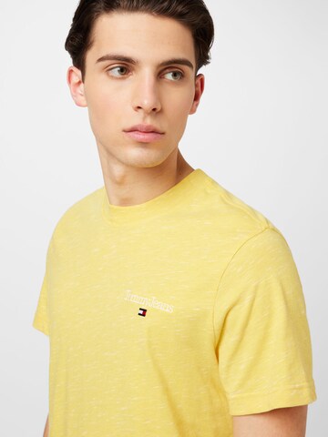 T-Shirt Tommy Jeans en jaune