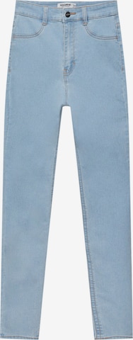 Pull&Bear Skinny Jeans in Blau: predná strana