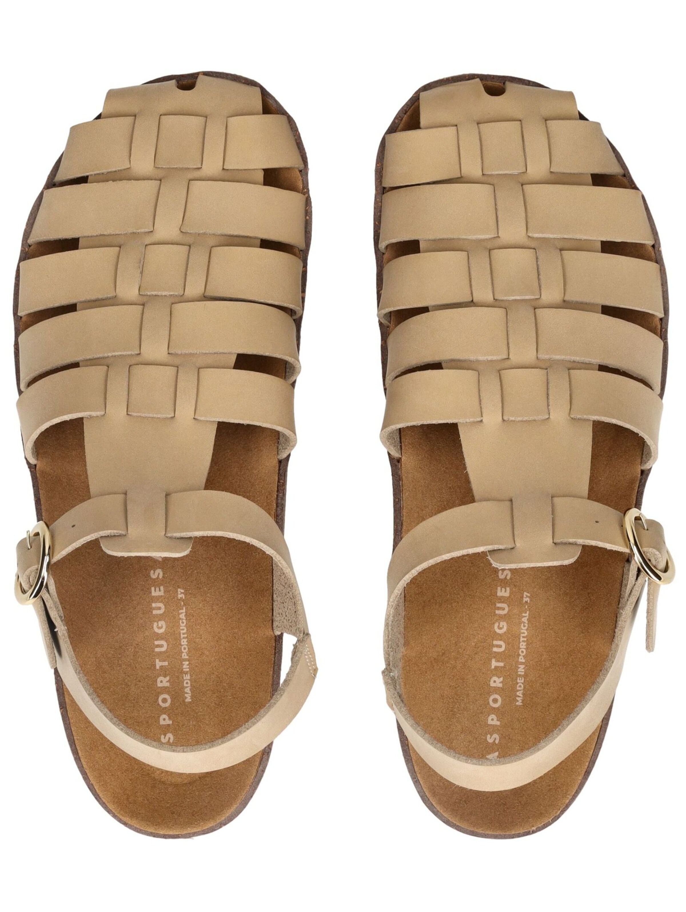 Asportuguesas Strap Sandals in Beige