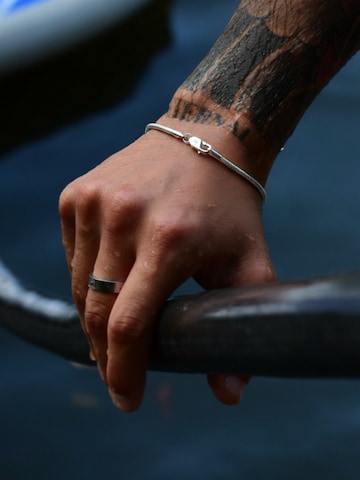 Eternal Bracelet 'Snake' in Silver: front
