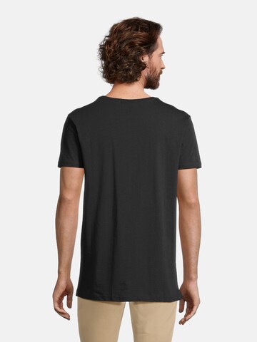 salzhaut Shirt 'DIEK' in Zwart