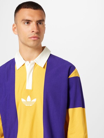 ADIDAS ORIGINALS Sweatshirt 'Hack Rugby' in Yellow