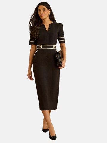love & roses Kleid in Schwarz: Vorderseite