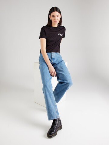 juoda Calvin Klein Jeans Marškinėliai