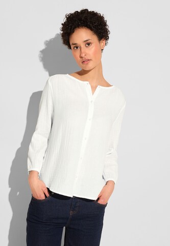 STREET ONE Blouse in White: front