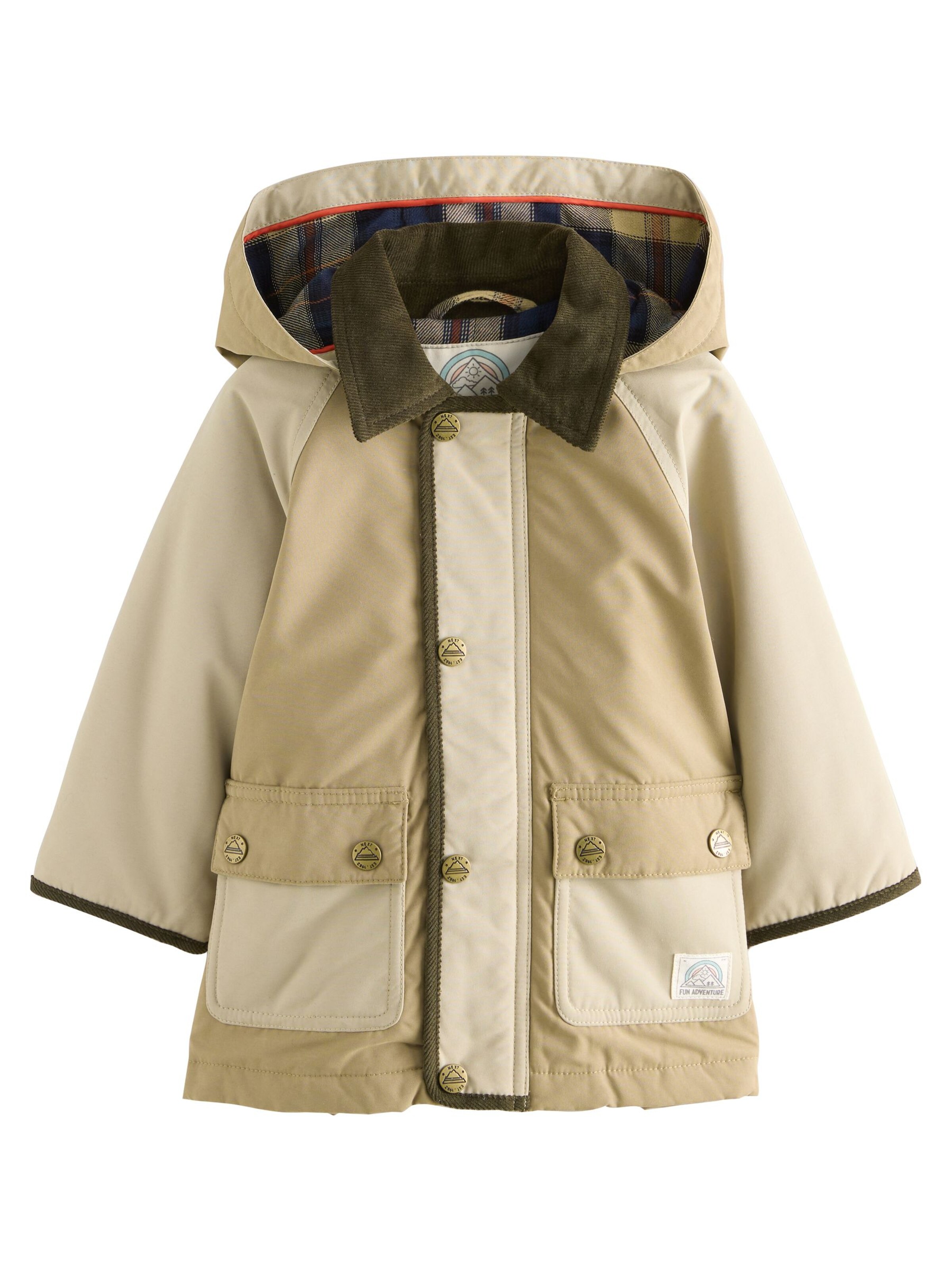 Next Välikausitakki värissä beige: etupuoli