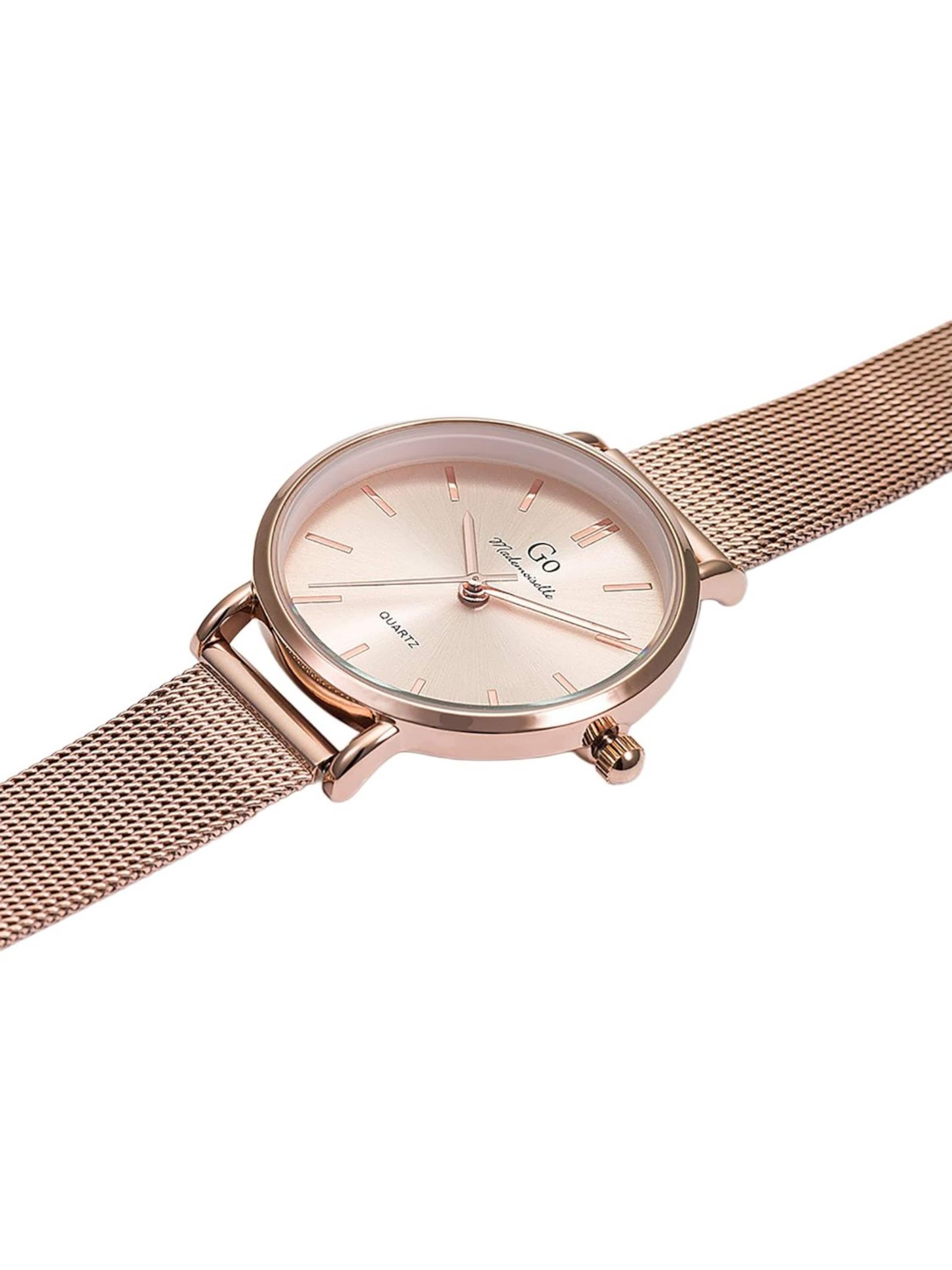 GO GirlOnly - Reloj analógico en oro