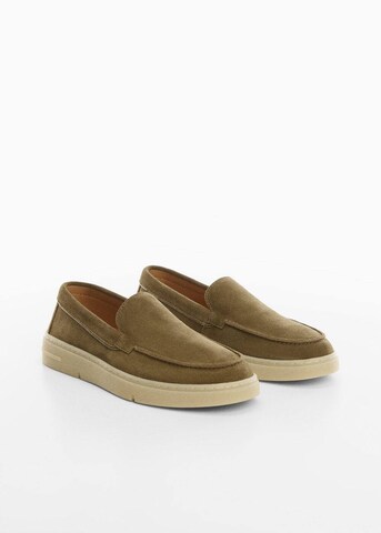 MANGO MAN Moccasins 'Easy' in Green