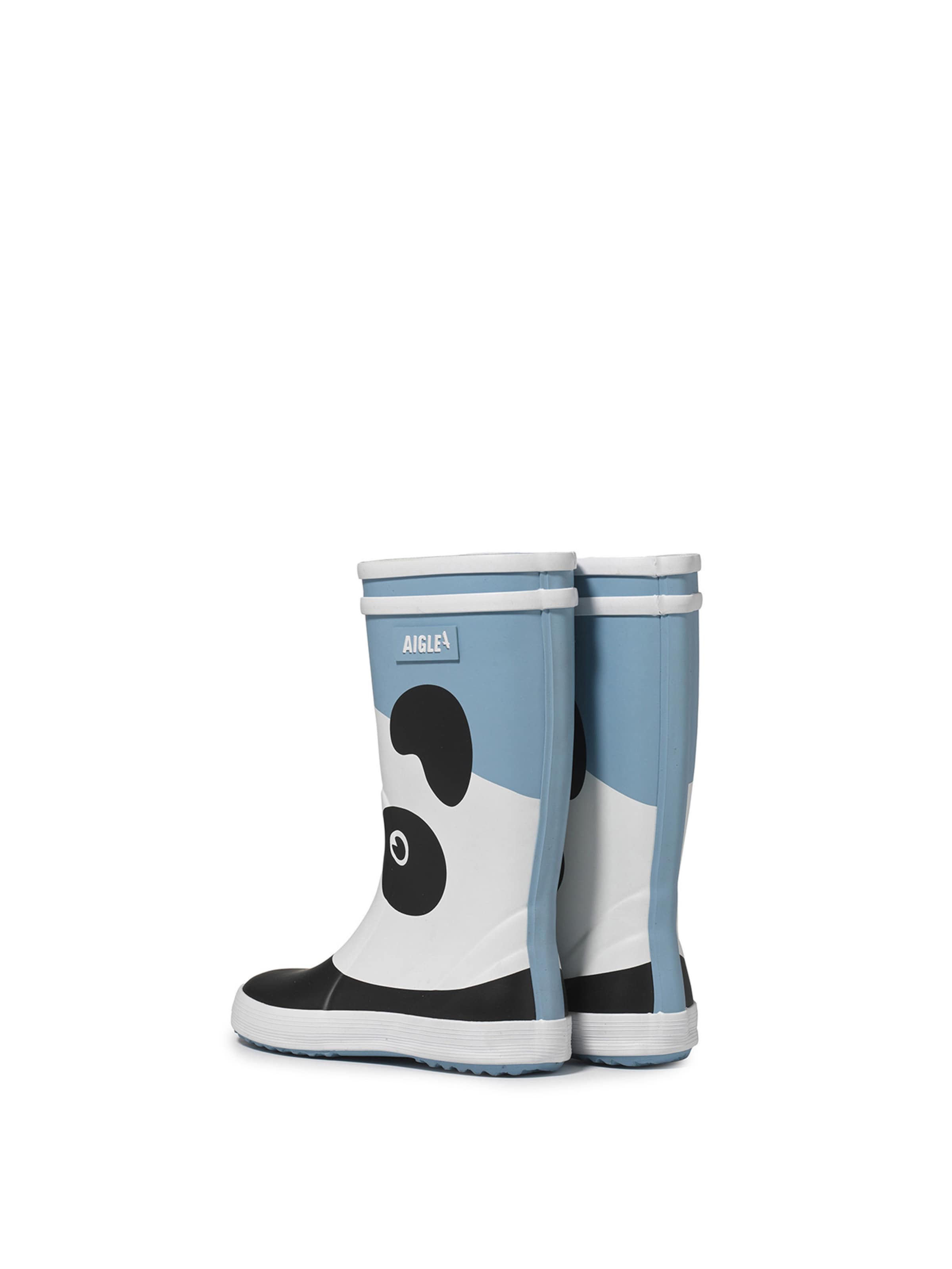 Bottes en caoutchouc 'LOLLY POP WWF' AIGLE en bleu