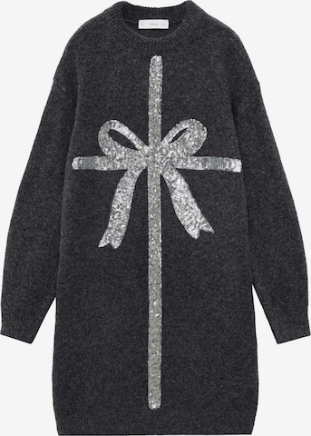 MANGO KIDS Mekko 'REGALO' värissä harmaa: etupuoli