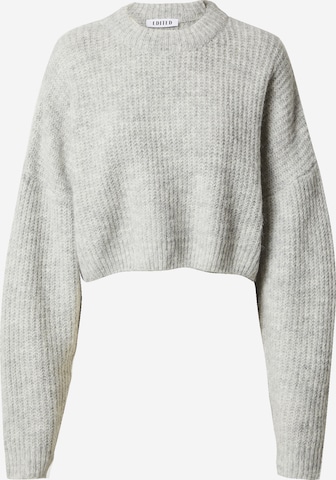 EDITED Sweater 'Yella' in Grey: front