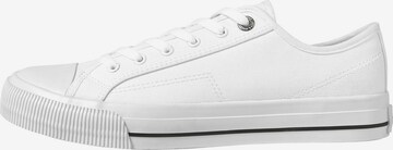 JACK & JONES - Zapatillas deportivas bajas en blanco: frente