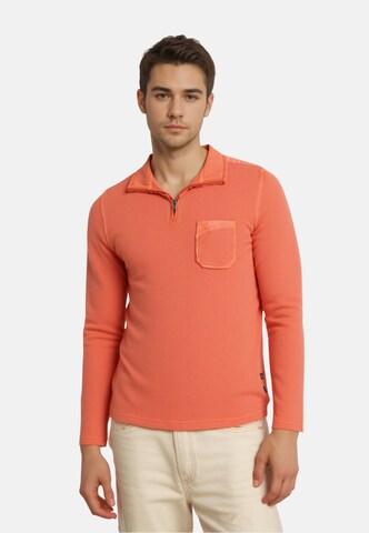 HAJO Sweatshirt in Brown: front