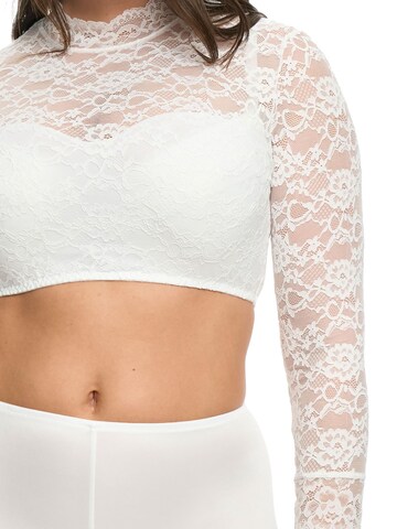 SUSA Trachtenbluse 'Wiesn-Zauber' in Weiß