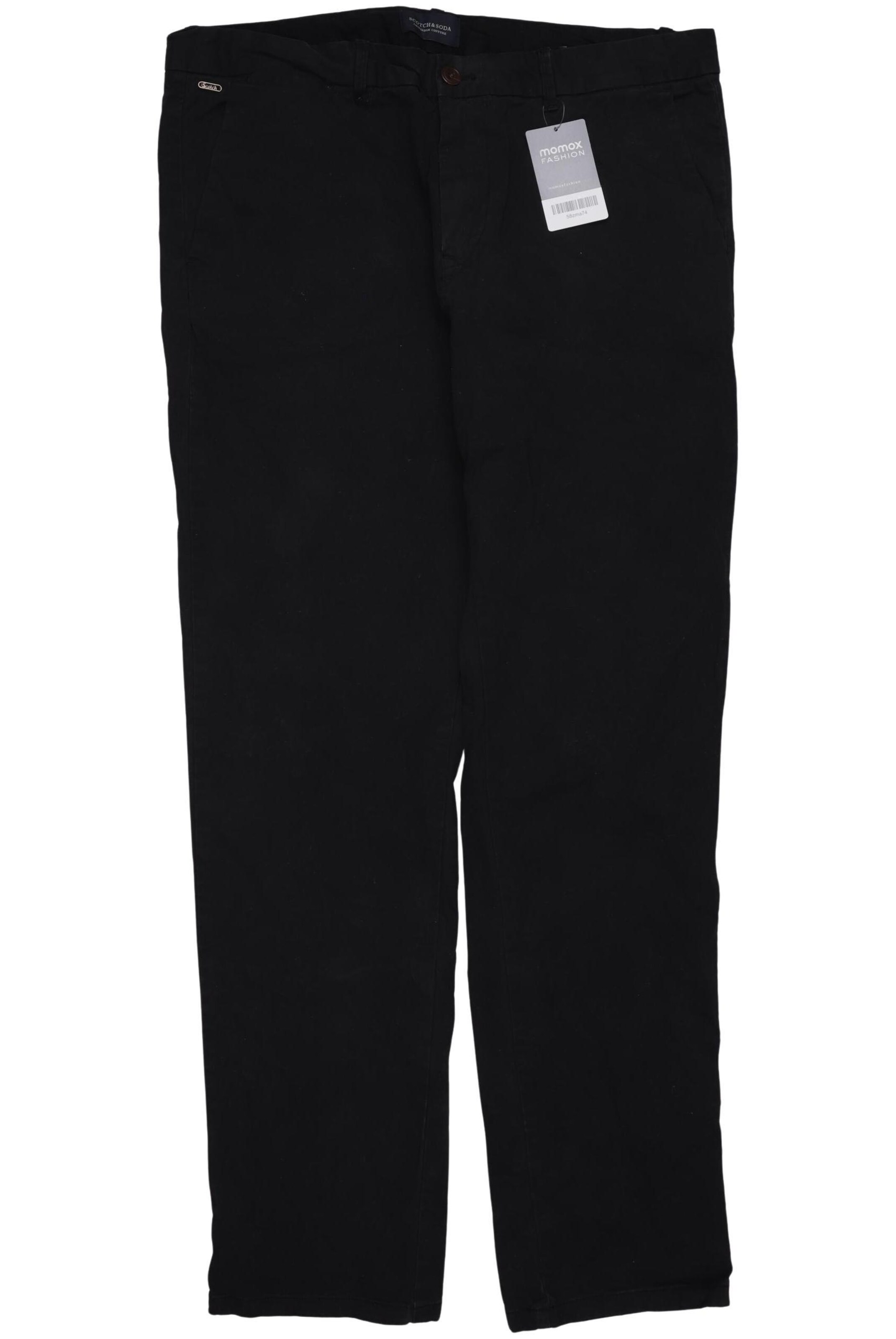 SCOTCH & SODA Stoffhose in 34 in schwarz, Produktansicht