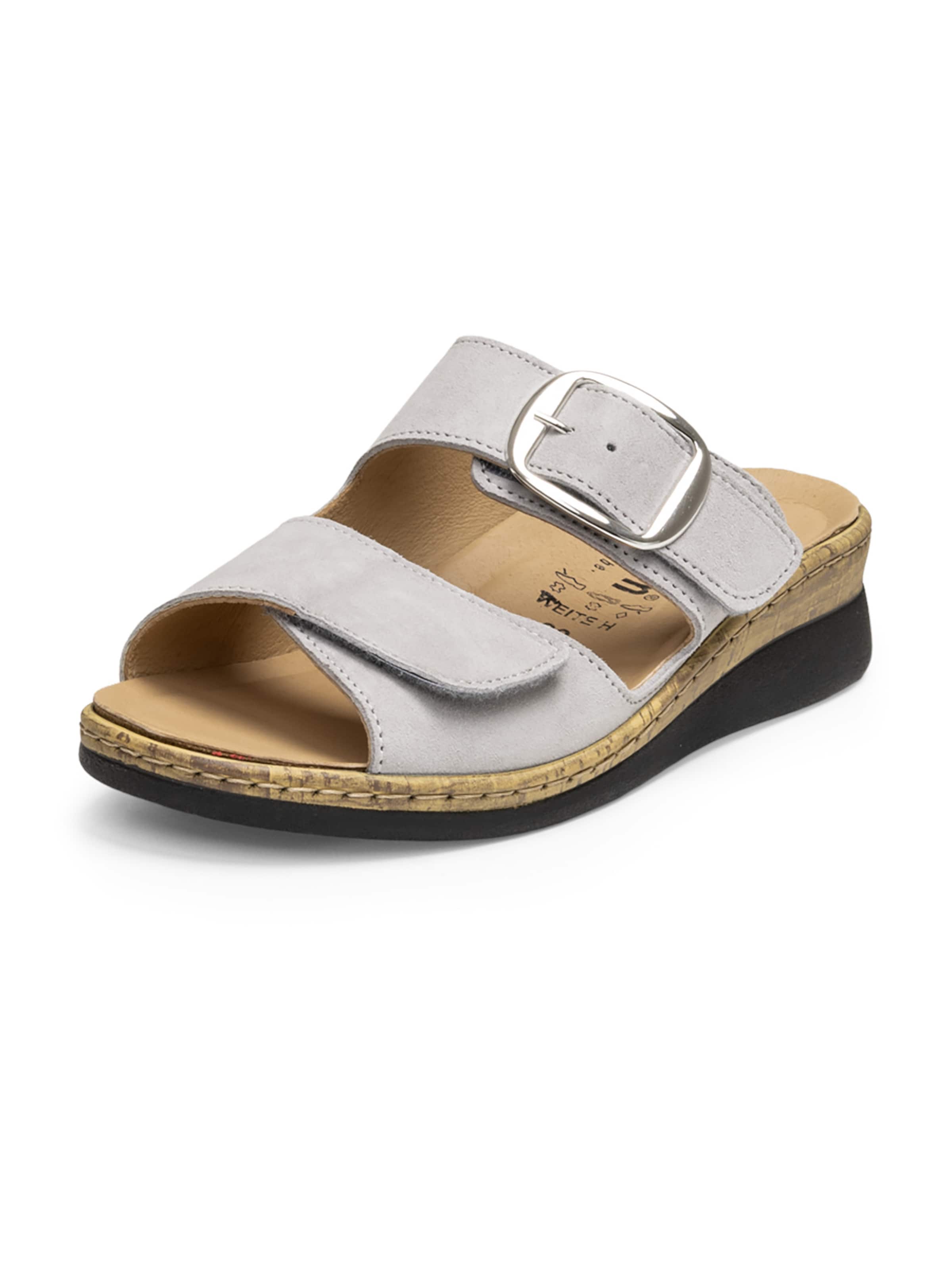 VITAFORM Pantolette in Grau: Vorderseite