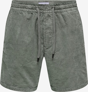 Only & Sons Trousers 'ONSTel' in Grey: front