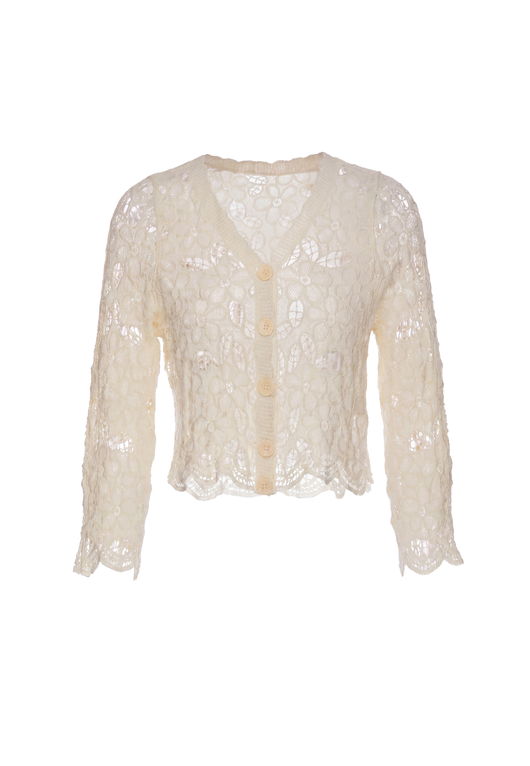 IZIA - Cárdigan en beige: frente