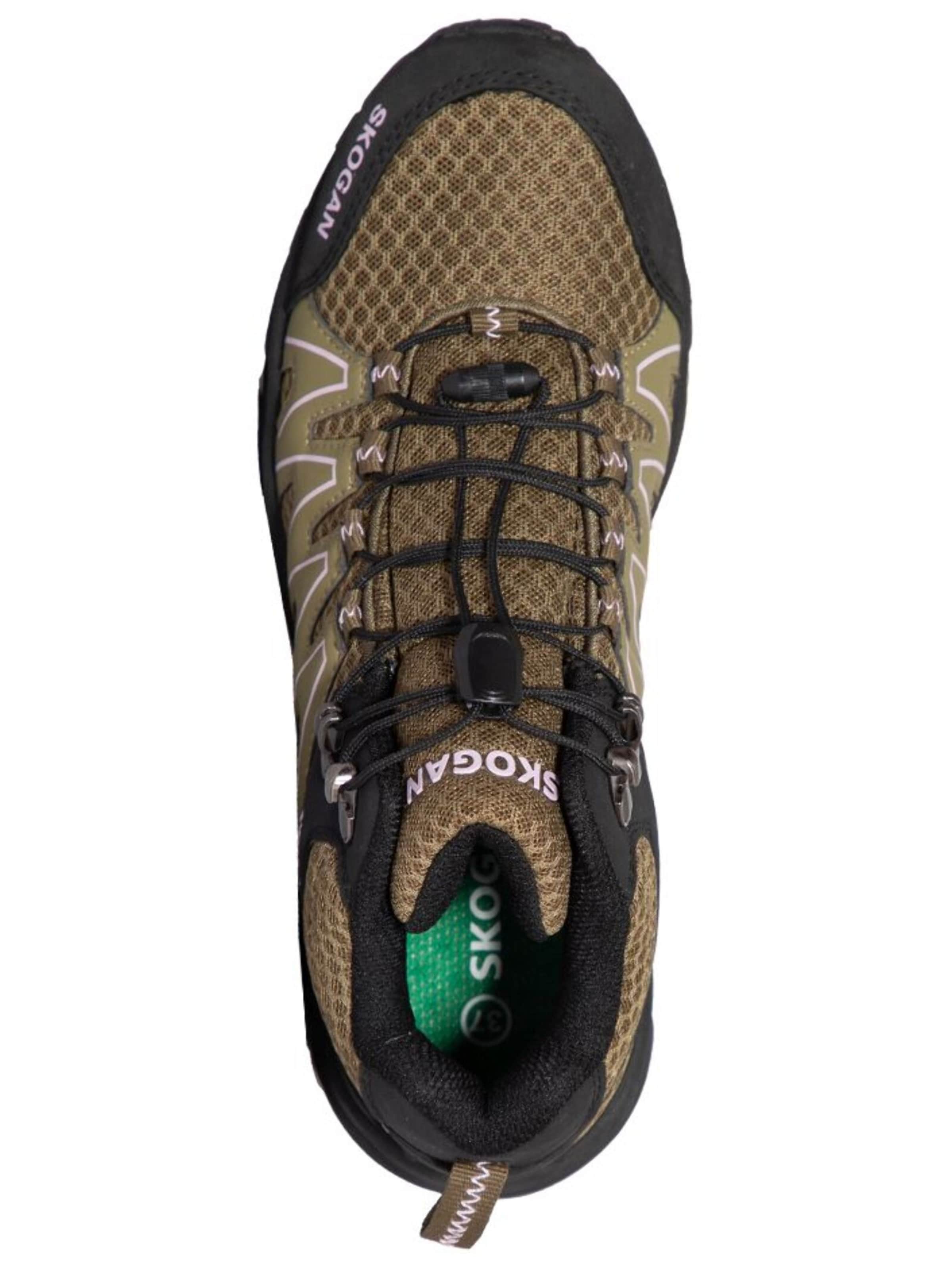 Sneaker bassa di SKOGAN in marrone: superiore