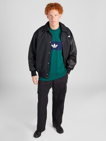 ADIDAS ORIGINALS Koszulka 'NY Cutline' w kolorze zielony
