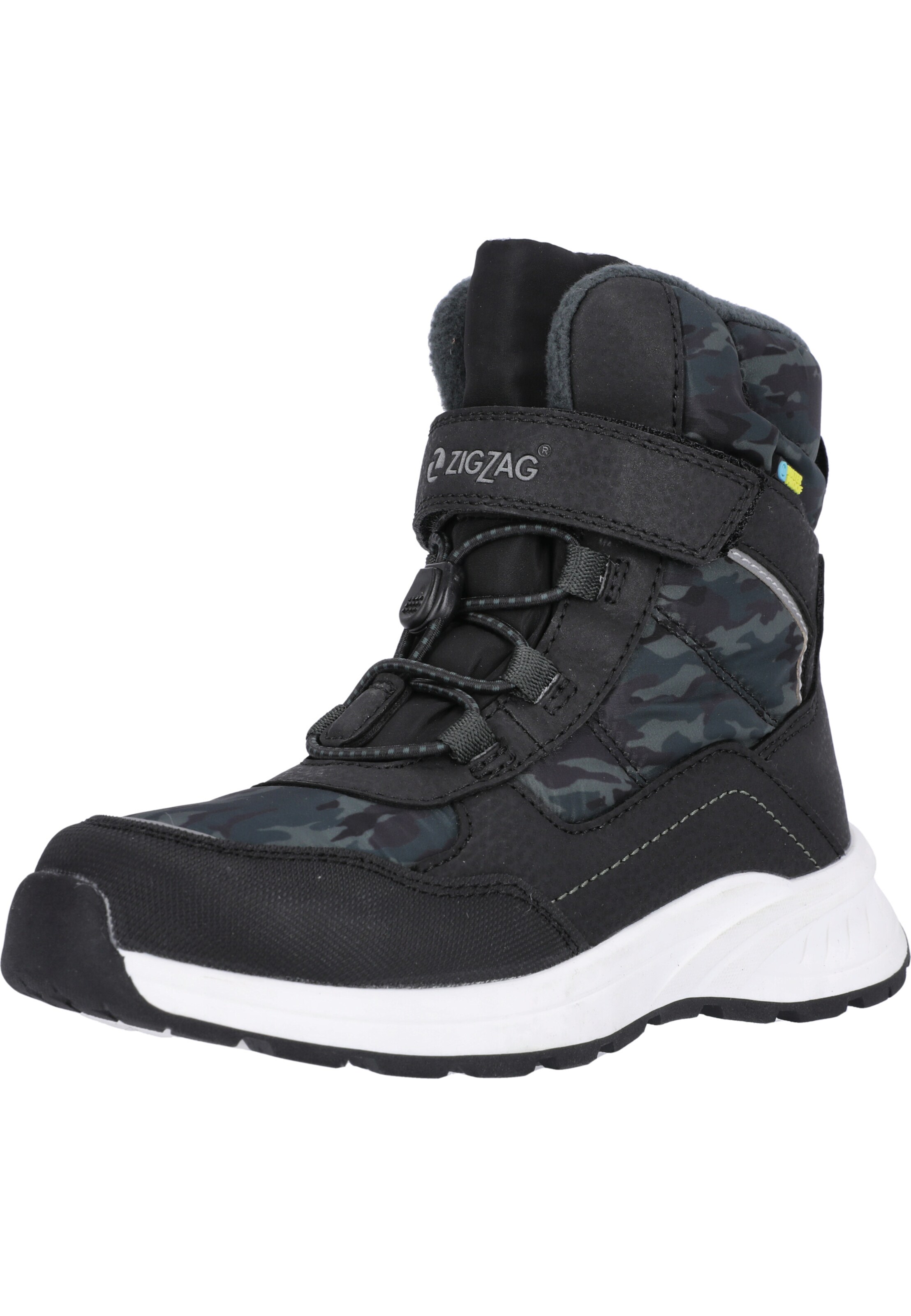 ZigZag Snowboots 'Yalisuan' in Grau: Vorderseite