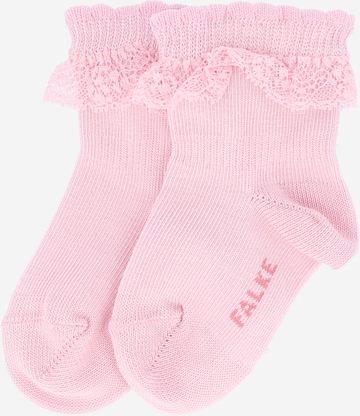 FALKE Socks in Pink: front