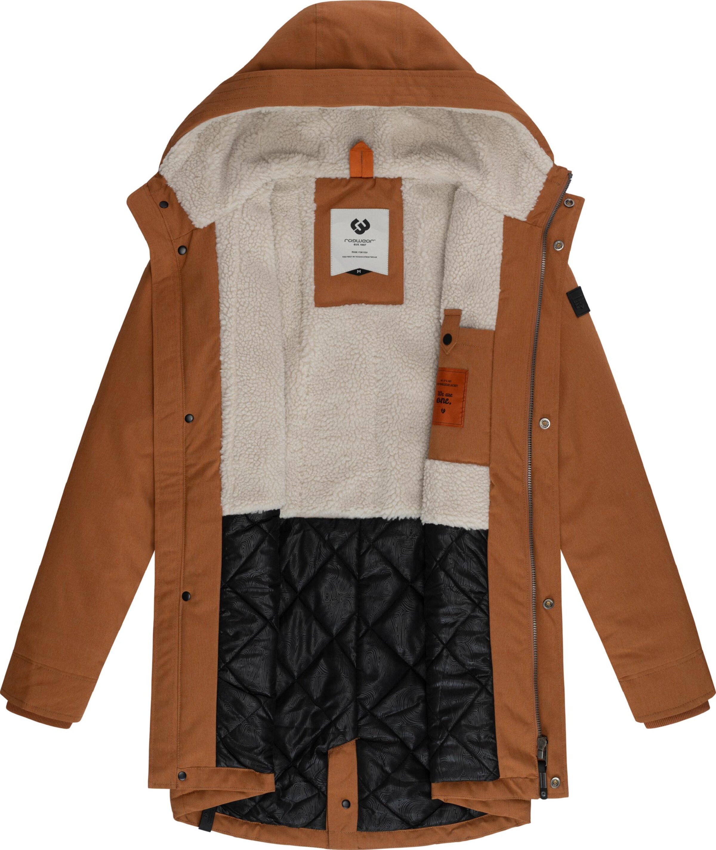 Manteau d’hiver Ragwear en marron