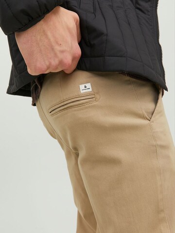 JACK & JONES - regular Pantalón chino 'Kane' en beige