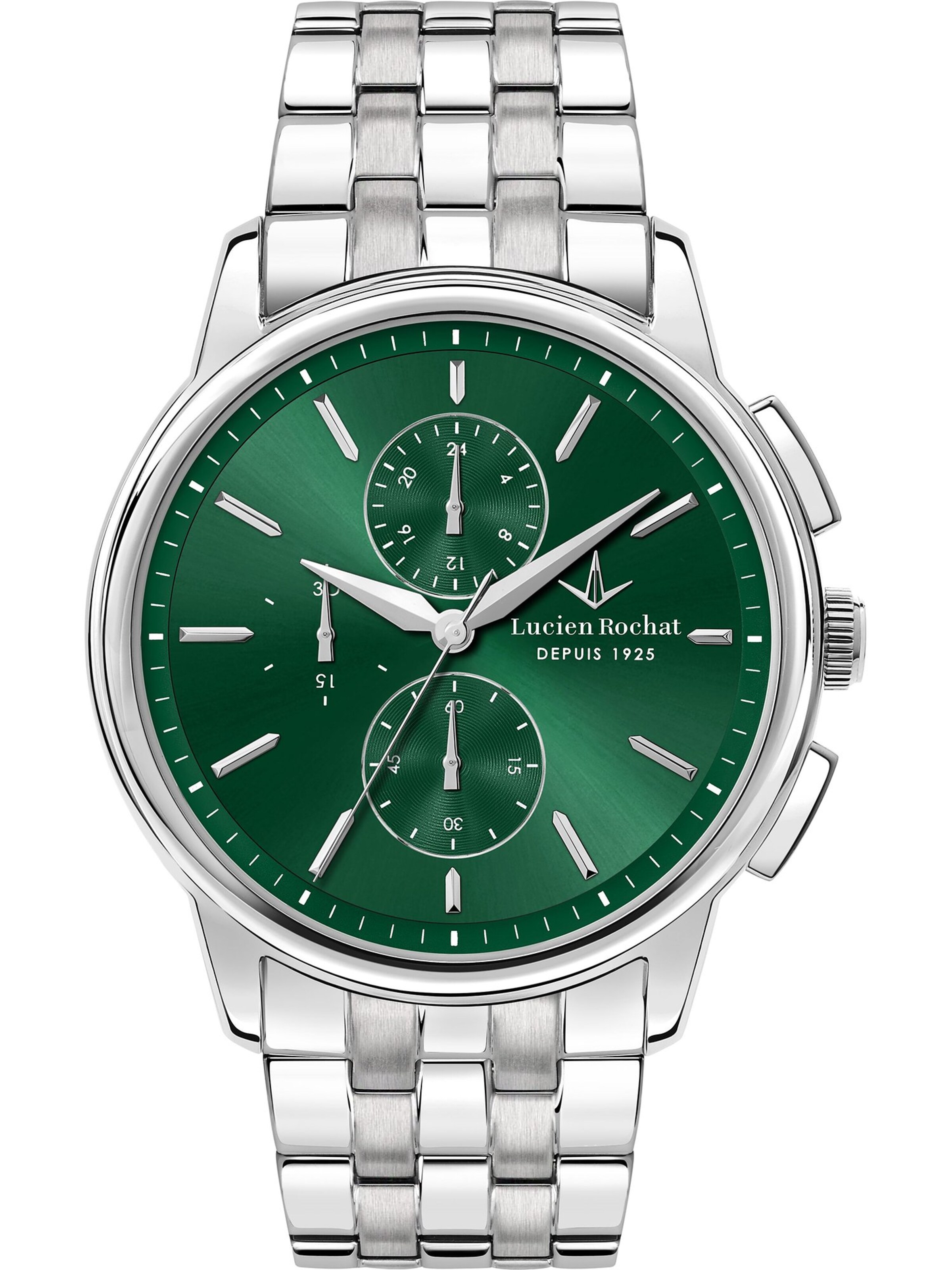 Lucien Rochat Uhr in Silber: Vorderseite