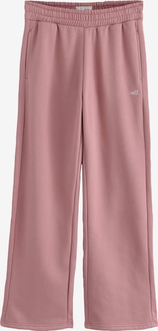 rožinė Next Plačios klešnės Kelnės: priekis