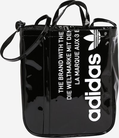ADIDAS ORIGINALS Shopper 'Vintage Airliner Luxe' in Black / White, Item view