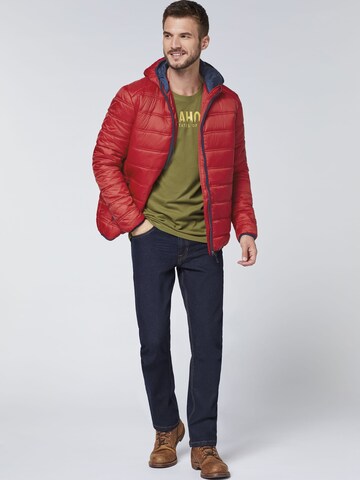 Oklahoma Jeans Between-Season Jacket in Red