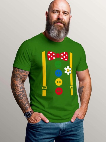 MoonWorks Shirt 'clown' in Green: front