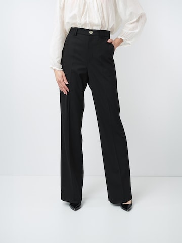 Wide leg Pantaloni per costume tradizionale 'Martha 7344' di W. Wegener in nero