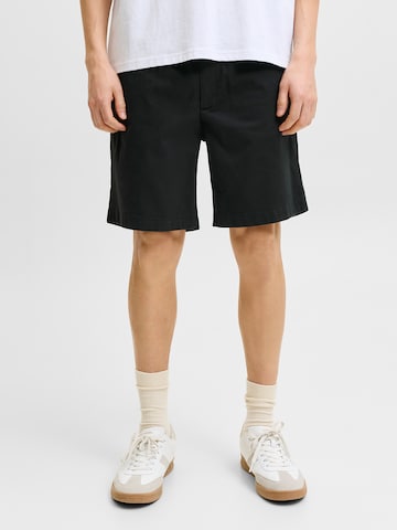 JACK & JONES regular Lærredsbukser 'JPSTJAIDEN ROCCO' i grå