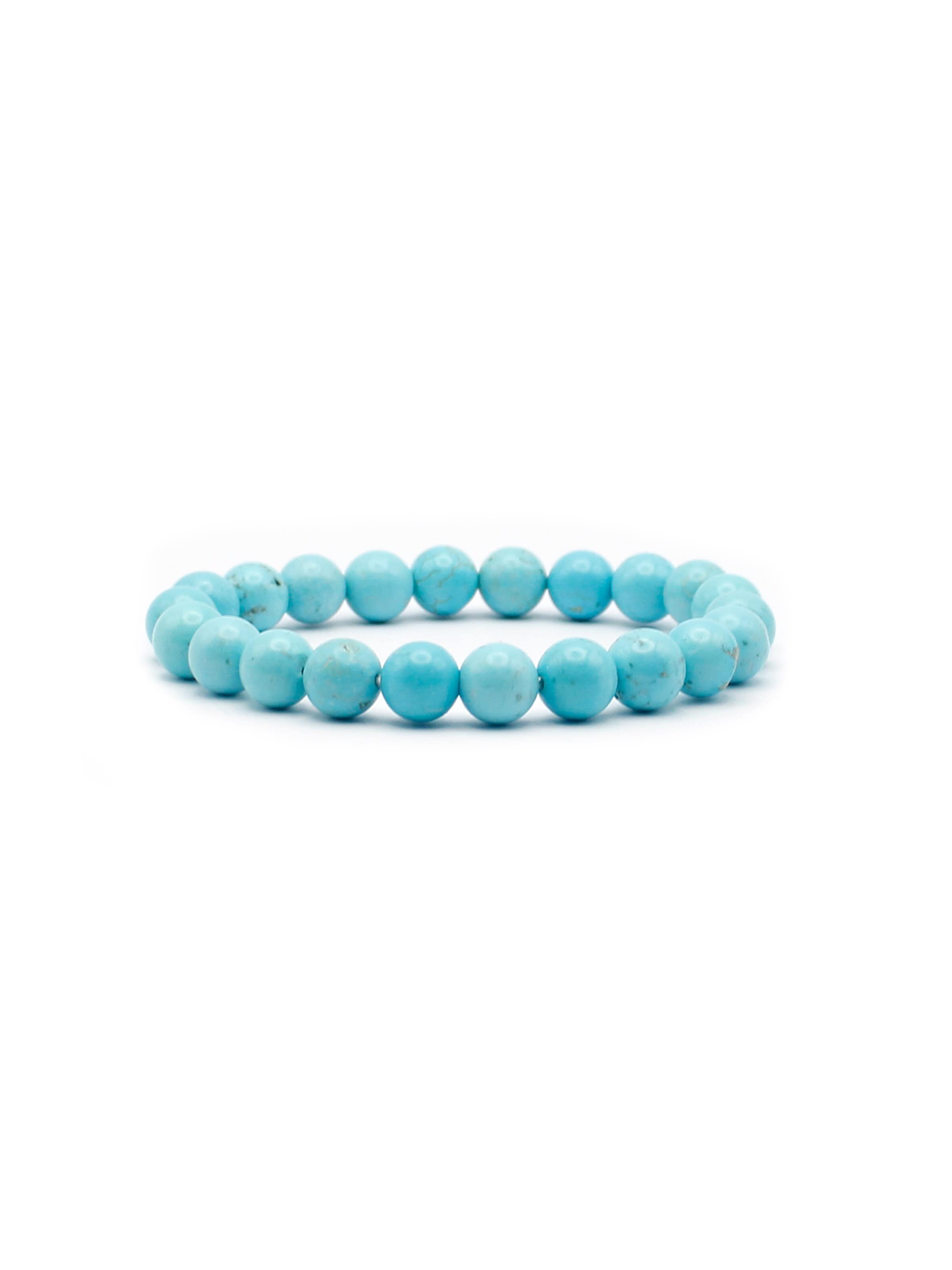 Bracelet 'Innere Stärke' Tiger Treasure Qualität, inspiriert seit 1890 en bleu : devant