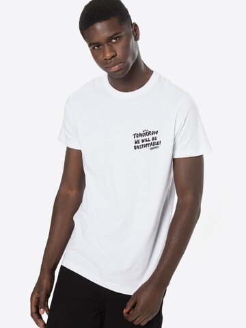 Iriedaily Shirt 'Not To Stop' in White: front